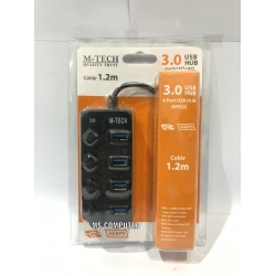USB HUB 3.0 4PORT + SAKLAR 